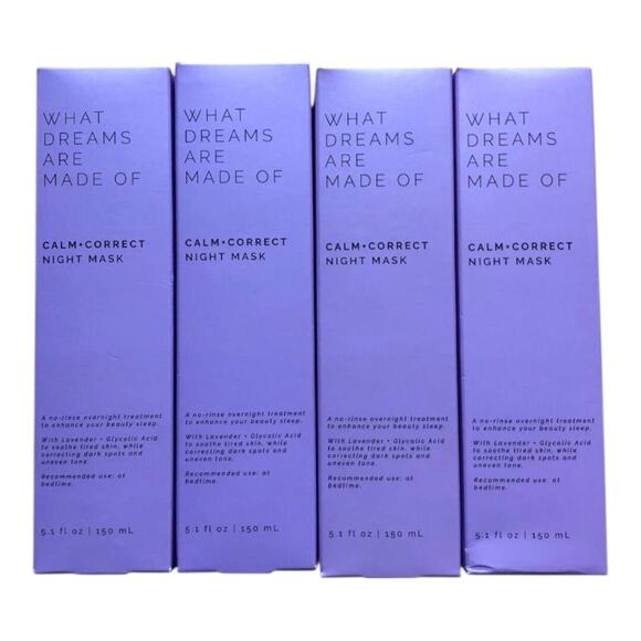 4 Sun & Moon NIB What Dreams Are Made Of Calm+Correct Night Mask Lavender - Picture 2 of 13